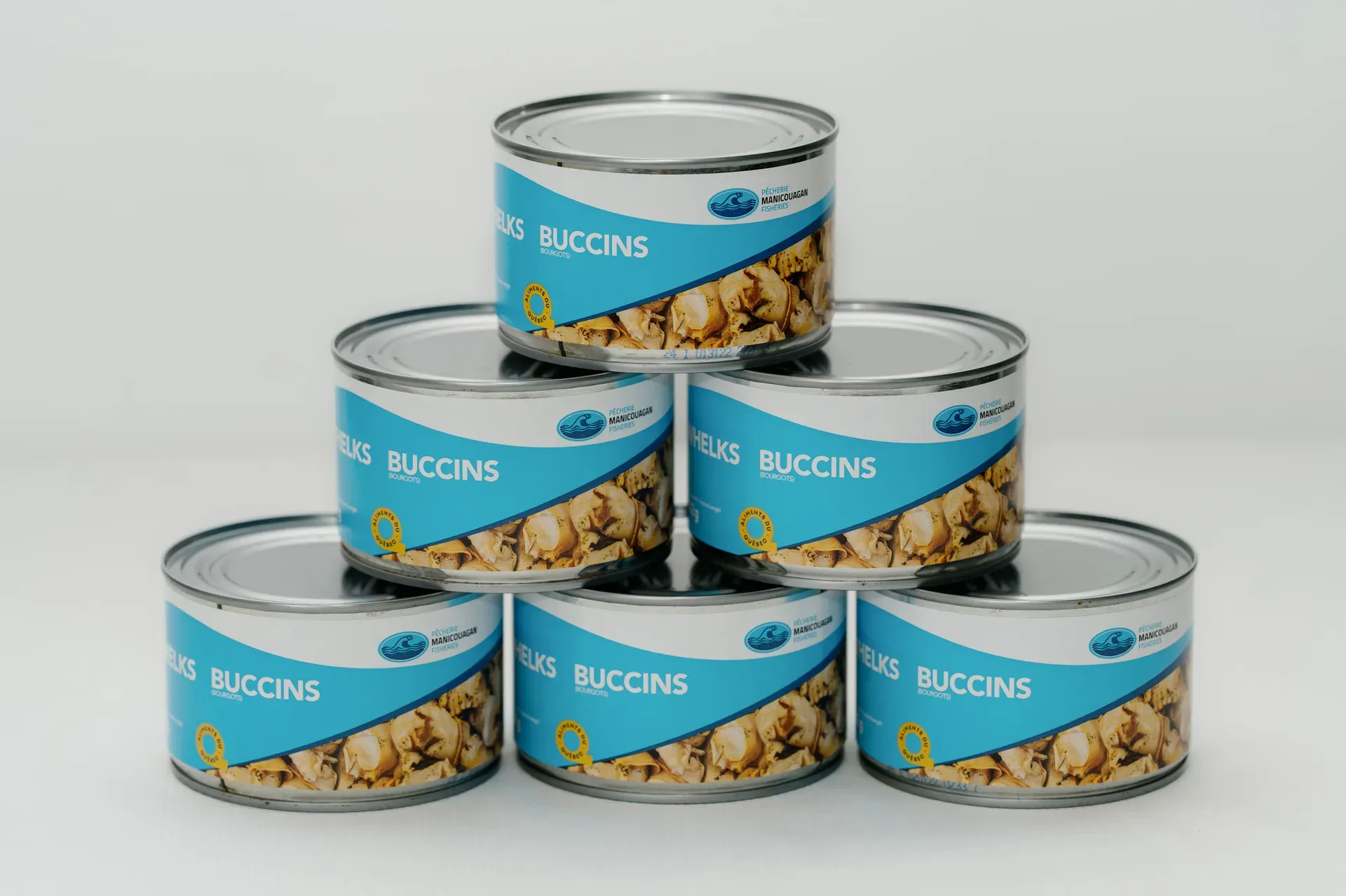 Buccins en conserve, Poissonnerie Les Escoumins