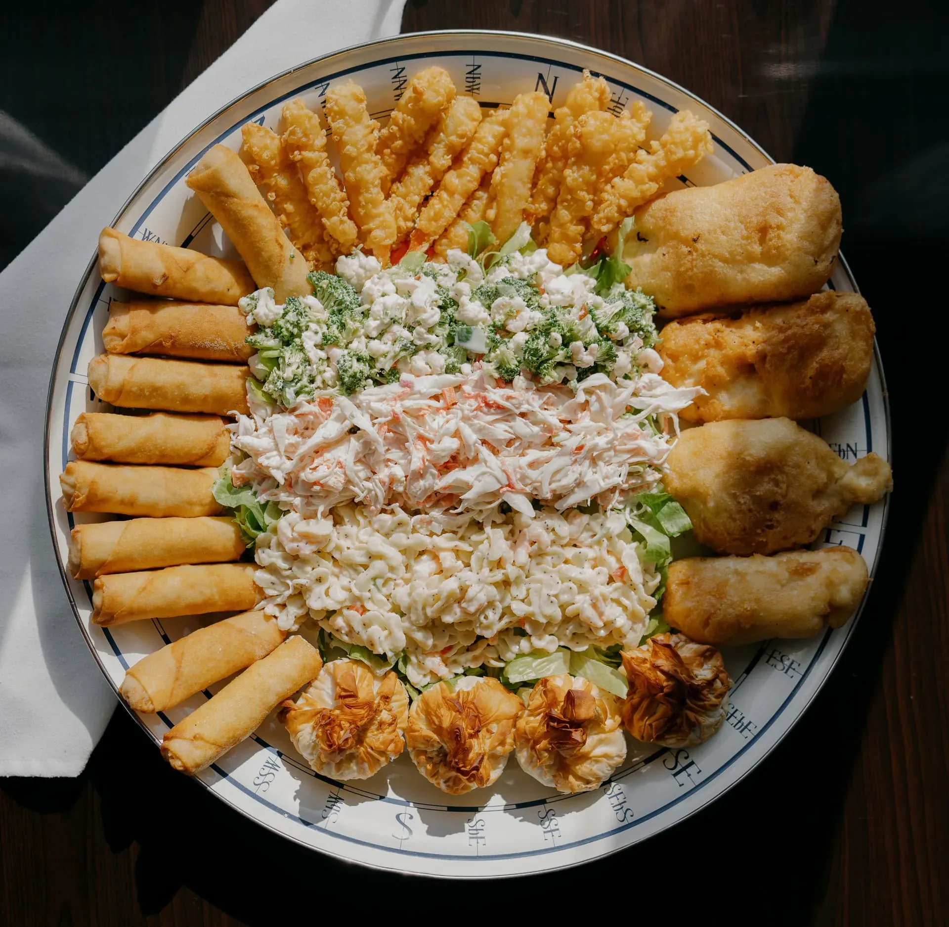 Seafood catering buffet, Les Escoumins catering service