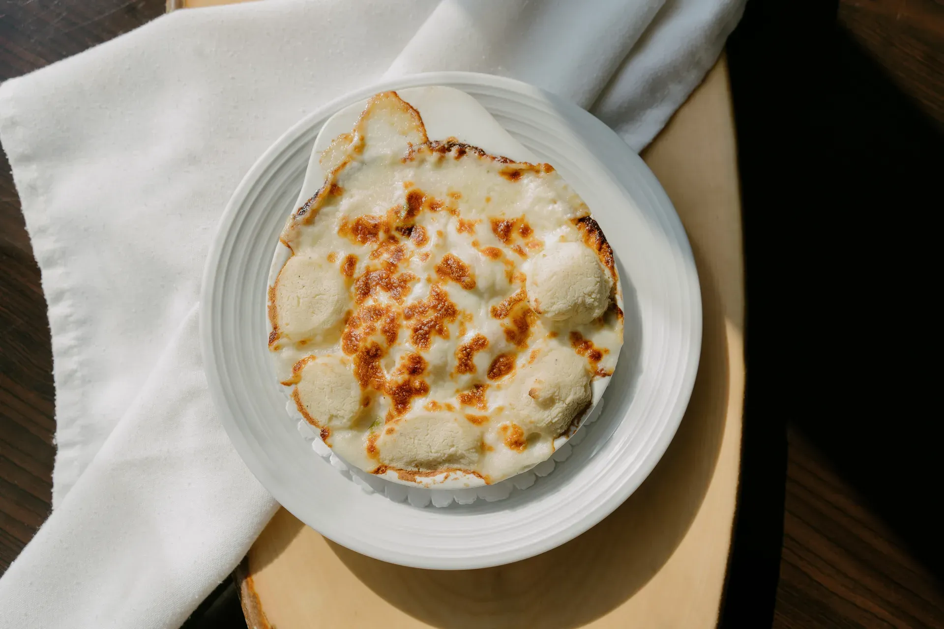 Garlic Surf Clam Gratin